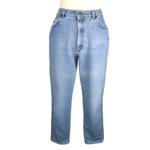 Vintage Lee Carpenter High-Rise Straight Leg Mom Jeans 12